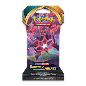 Pokémon TCG: Sword & Shield-Darkness Ablaze Sleeved Booster Pack (10 Cards)
