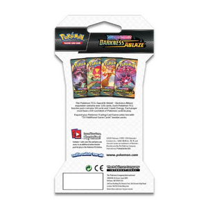 Pokémon TCG: Sword & Shield-Darkness Ablaze Sleeved Booster Pack (10 Cards)