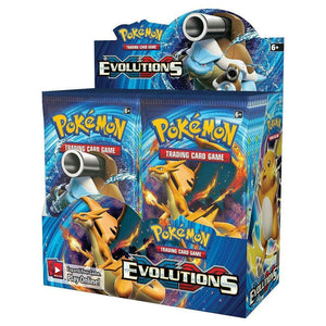Factory Sealed Original Pokemon TCG XY Evolutions Booster Box - 36 Booster Packs